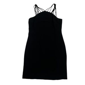 Evan-Picone Black Lined Sleeveless Short Dress Size 6 Women’s